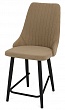 стул Клэр полубарный-мини нога черная 500 (Т184 кофе с молоком)